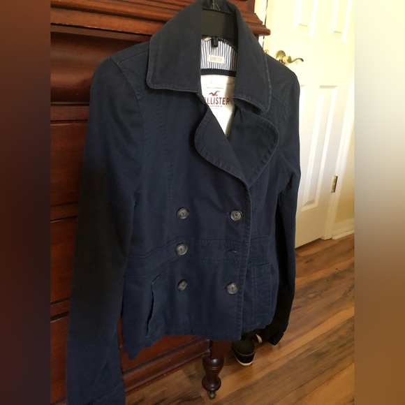 Blue medium vintage Hollister Jacket - Picture 2 of 2